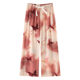 Wide-leg pants for women 2025 summer new cotton silk pajama pants breathable thin loose home skirt pants air conditioning trousers