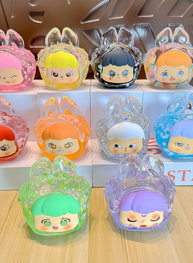 梦梦兔爆闪盲盒盲袋亚克力入油创