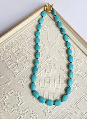 男女通用松石装饰搭配项链项链