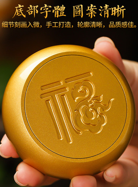 铜福包子小福包客厅小笼包摆件