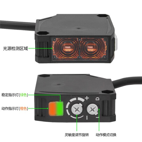 正品原装欧姆龙E3JK光电开关DR RR TR DN RN TN 11 12 -D-L一C - 图1