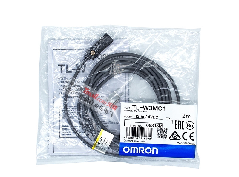 正品欧姆龙接近开关TL-W3MC1-W5MC1-W3MC2一W5MB1-W1R5MC1传感器 - 图2