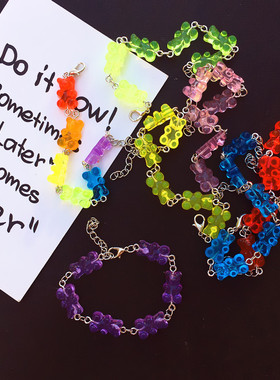 韩国ins月神少女食玩趣味手链