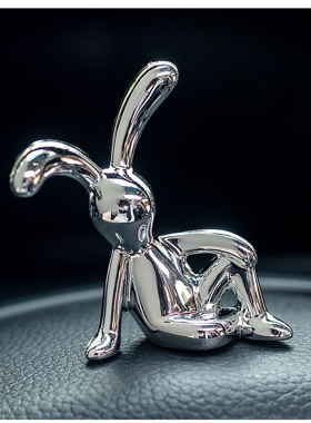 创意紫金色银色装饰摆件