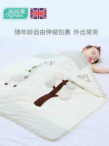 Хлопковое одеяло для младенца, зимний детский спальный мешок для новорожденных, осеннее, увеличенная толщина