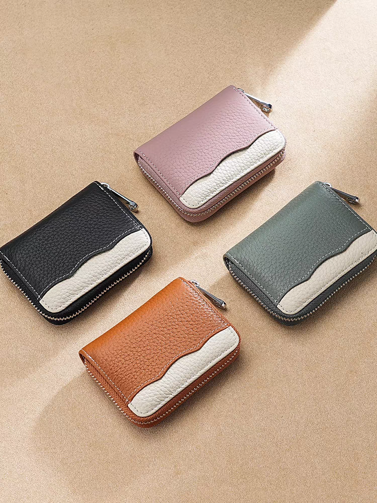 轻奢卡包零钱包一体女士小巧卡套夹超薄迷你小钱包二合一证件包,淘宝优惠券,粉丝福利购,淘宝优惠卷