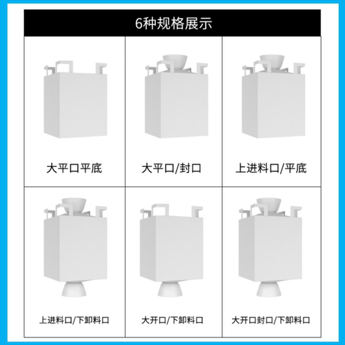 全新吨袋吨包袋污泥袋太空集装袋1吨1.5吨2吨加厚二手编织袋批发 - 图1