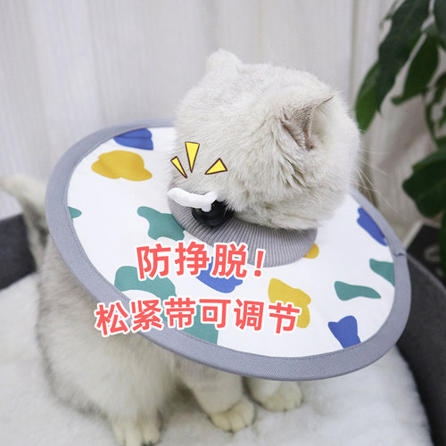 宠物伊丽莎白圈猫咪狗狗小兔子项圈防舔咬围脖脖圈耻辱圈宠物头套-图2