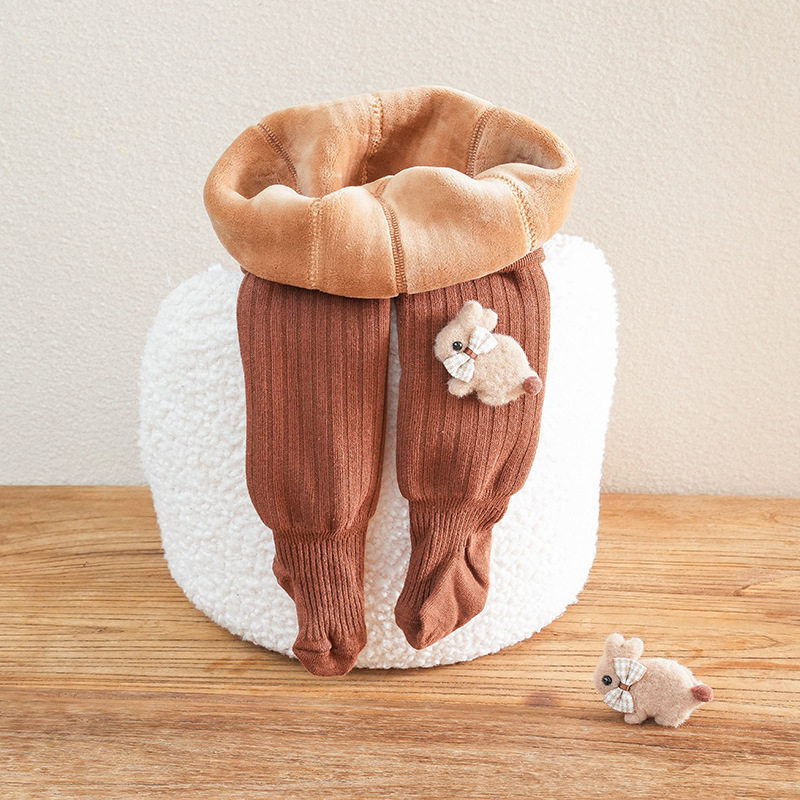 婴儿裤子冬季洋气可爱婴幼儿百搭保暖加绒打底裤宝宝外出长裤冬款,淘宝优惠券,粉丝福利购,淘宝优惠卷