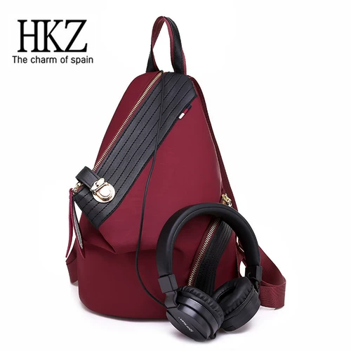 Рюкзак, водонепроницаемая универсальная модная сумка через плечо для путешествий, коллекция 2022, ткань оксфорд, анти-кража, в корейском стиле