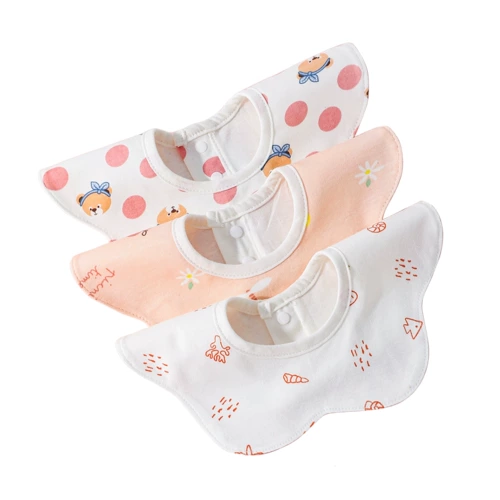 Хлопковый слюнявчик, детский защитный водонепроницаемый летний нагрудник для раннего возраста для новорожденных