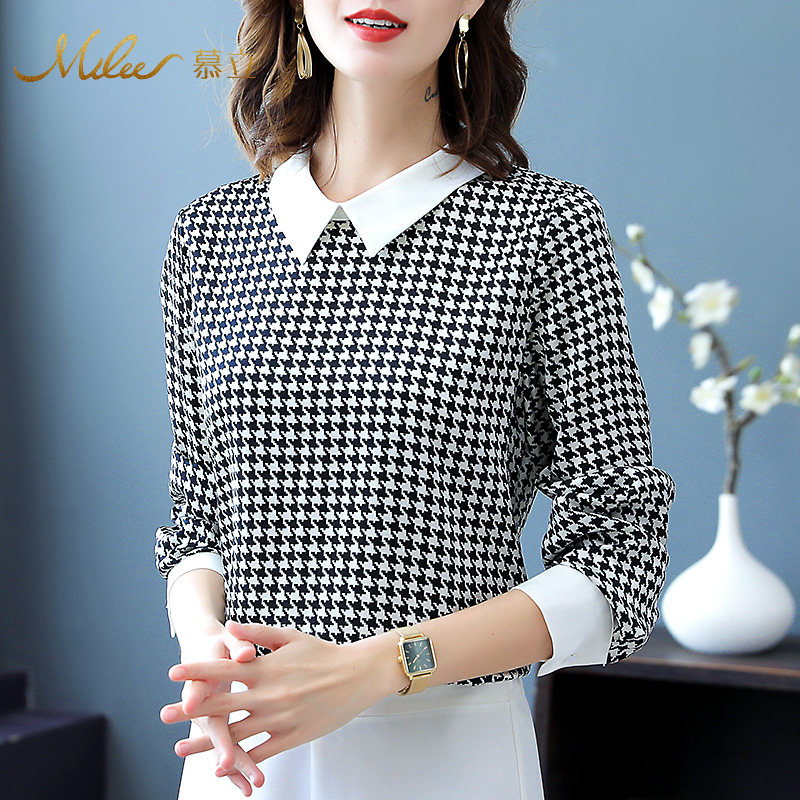 mulee /慕立2020新款桑蚕丝秋衬衫 慕立衬衫