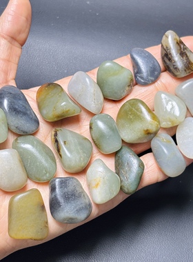 和田玉籽料原石 新疆和田玉 天然玉石 原石挂坠 新疆直发