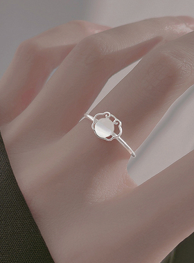 小张的故事S925银中国风如意戒指