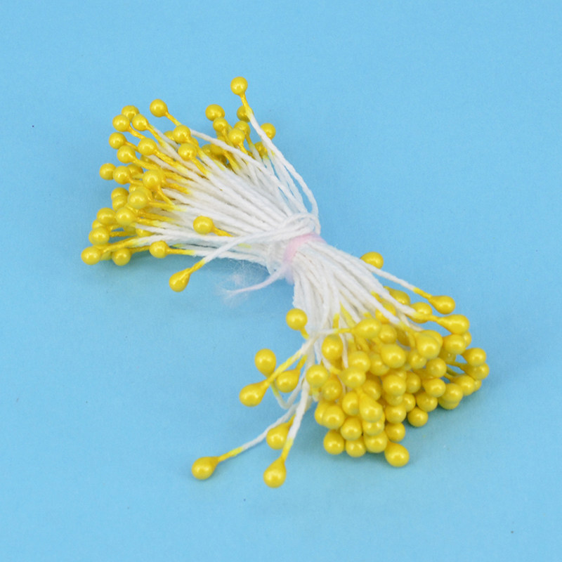 丝袜花丝网花制作材料中珠光花芯小颗粒牡丹花心郁金香芯花蕊 意想手工 淘优券