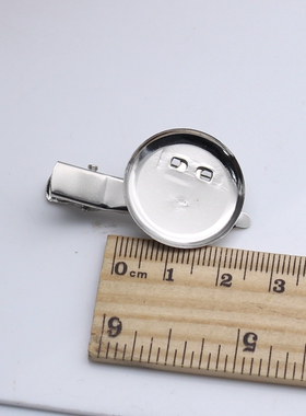 DIY手工配件材料 2.5cm 二用胸针托盘夹子别针胸针饰品配件材料