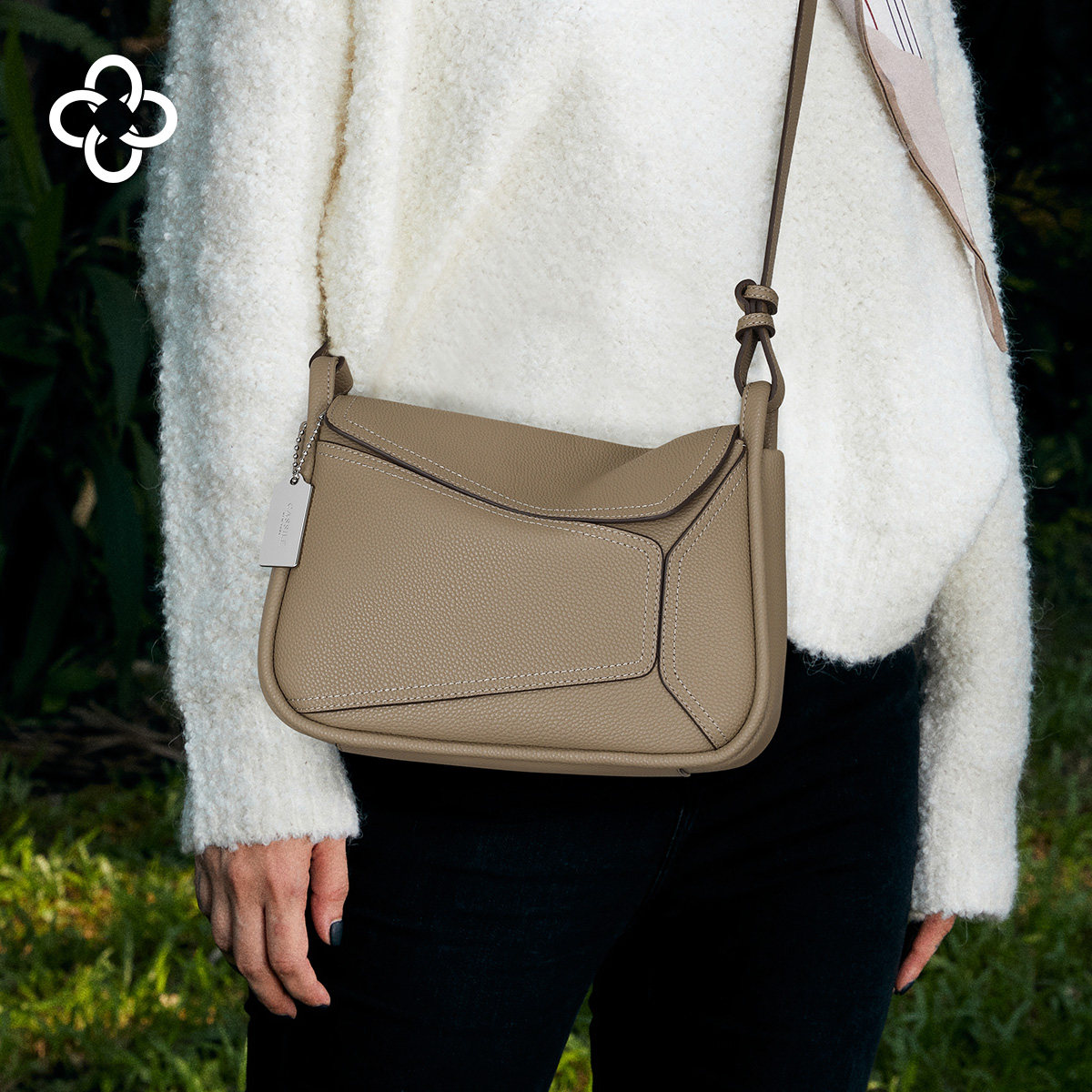 cassile腋下2022秋季新款手提包 cassile卡思乐女士包袋