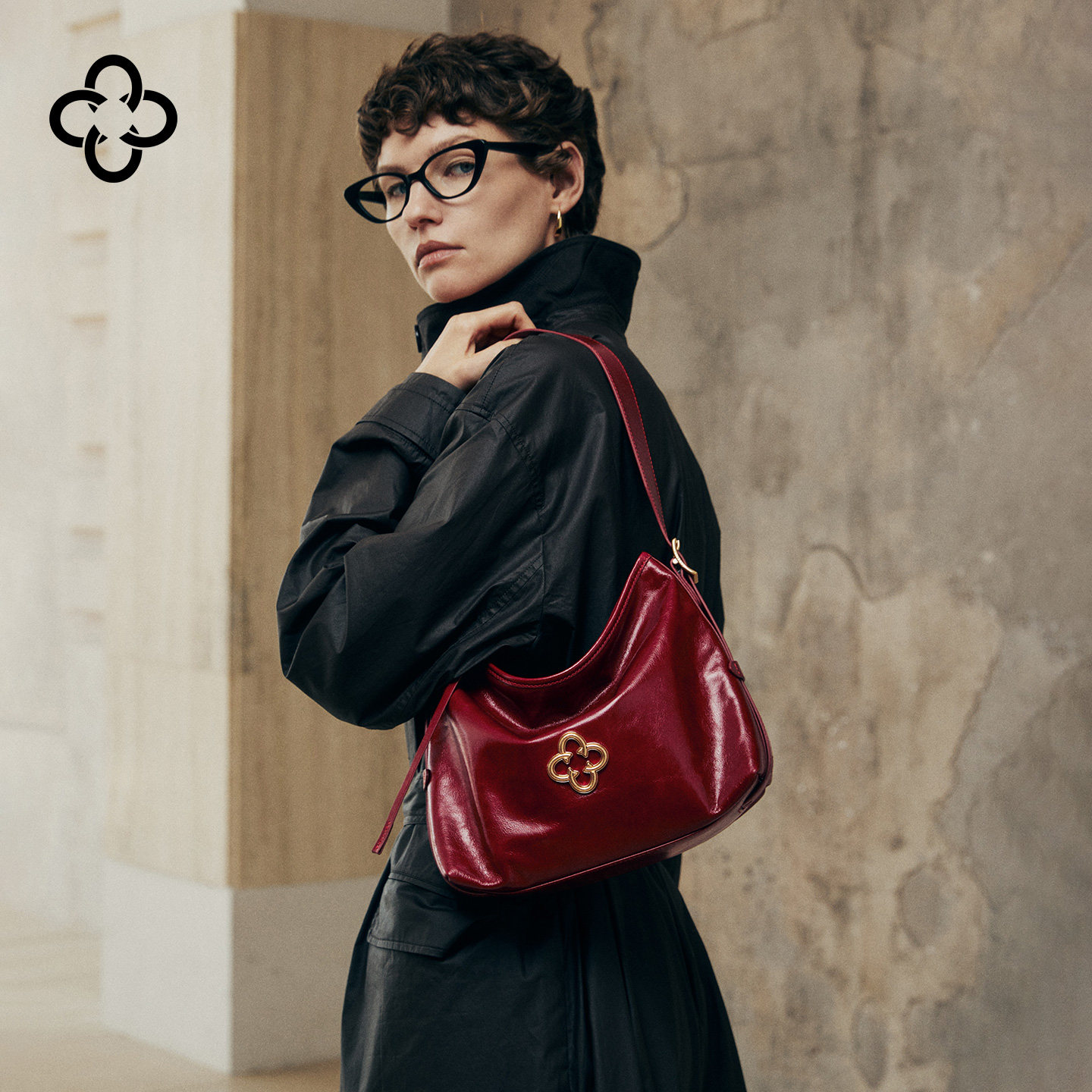 卡思乐MINI松涛小托特包植鞣牛皮单肩斜挎hobo包红色新娘婚包女,淘宝优惠券,粉丝福利购,淘宝优惠卷