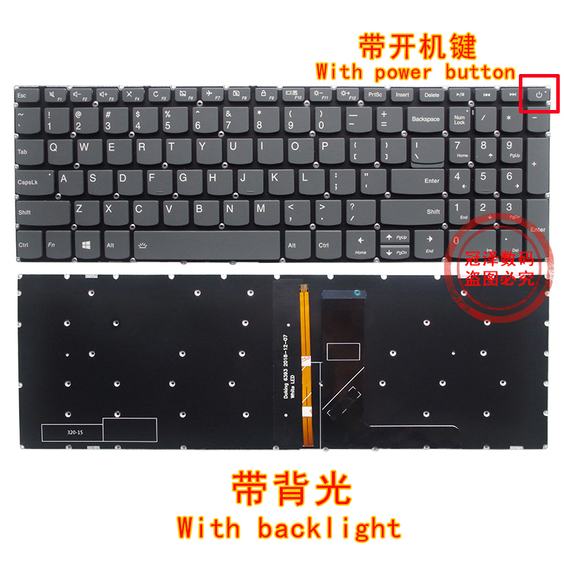 适用于联想 IdeaPad 15sIML 15sARE 15SIIL键盘 15sIML 2020 3-17ADA05 3-17ARE05 3-17IML05 3-17IIL05-图2