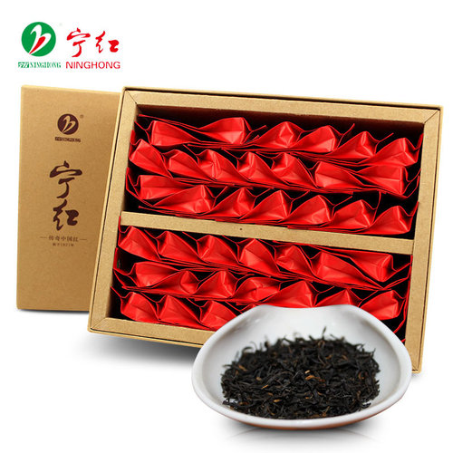 宁红工夫红茶慧鉴一级口粮茶小袋盒装200g方便携带 - 图1