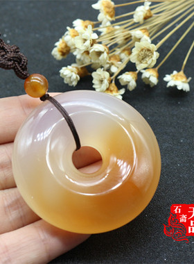 多款冰透蜜糖色玛瑙毛衣链玉髓