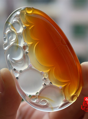 俏色玉髓竹节如意葫芦吊坠选择