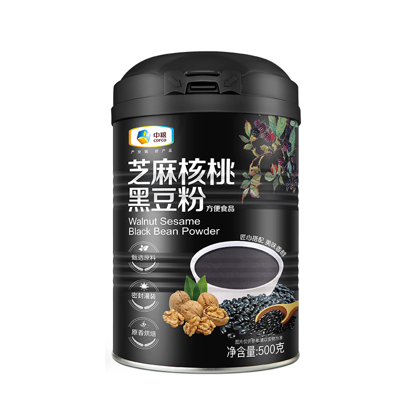 拍两份！中粮黑芝麻糊核桃芝麻黑豆粉