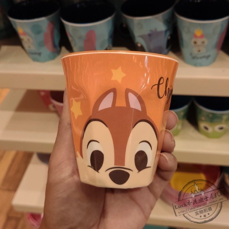 香港迪士尼儿童漱口杯史迪奇奇蒂蒂三眼仔维尼草莓熊卡通小水杯子,淘宝优惠券,粉丝福利购,淘宝优惠卷