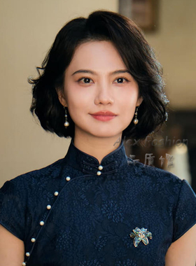 南部档案张海琪姜佩瑶同款胸花复古鲍鱼贝花朵胸针旗袍西装配饰女