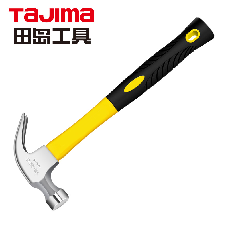 日本田岛锤子羊角锤铁锤钉锤榔头手锤木工锤多功能家用常备工具-图0