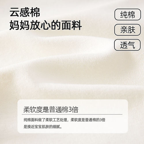 婴儿衣服纯棉睡衣秋冬款长袖卡通新生儿秋装哈衣爬爬服婴儿连体衣 - 图2