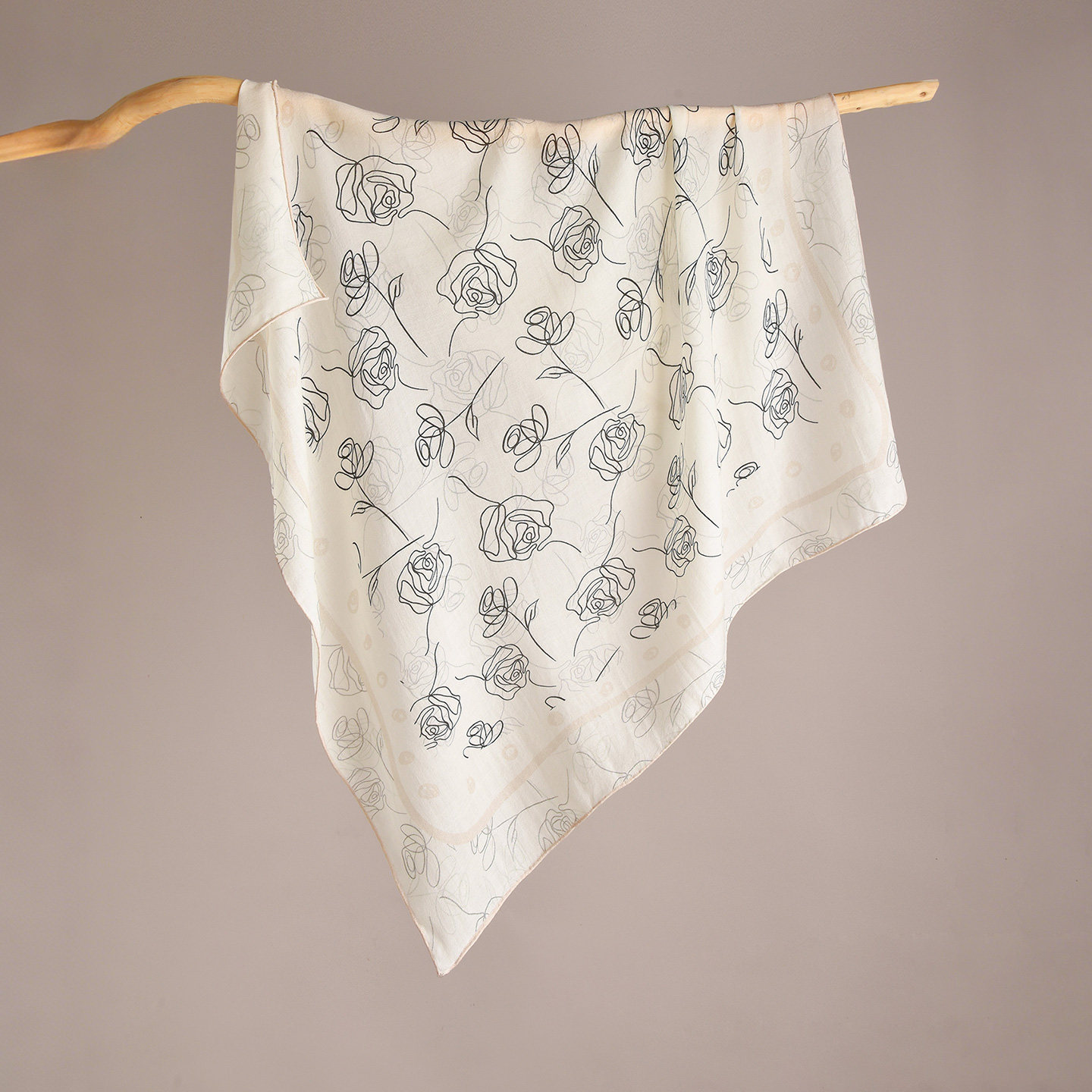 白色纯羊毛大方巾丝巾女士羊绒围巾披肩高级感秋冬季薄款高端大气,淘宝优惠券,粉丝福利购,淘宝优惠卷