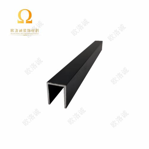 铝合金U型槽15.5*20*1.5mm铝槽卡槽铝包边条玻璃导轨凹槽装饰铝条 - 图1