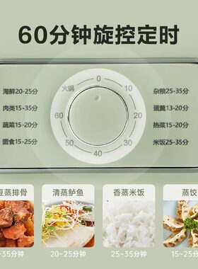 苏泊尔不锈钢电蒸锅多功能家用三层蒸煮炖一体锅小型蒸箱2026新款