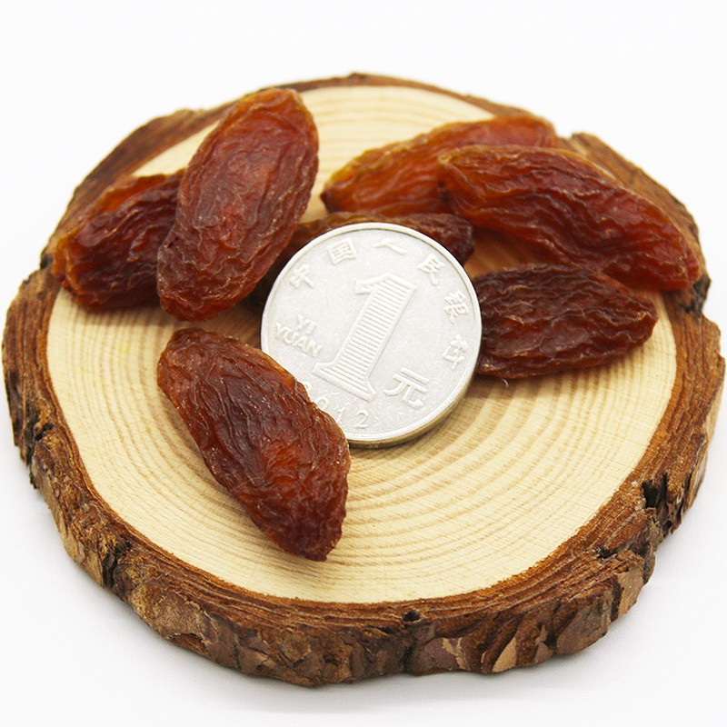 三叶果旗舰店三叶果新疆特产吐鲁番葡萄干大香妃零食干果红香妃葡萄干500g包邮3