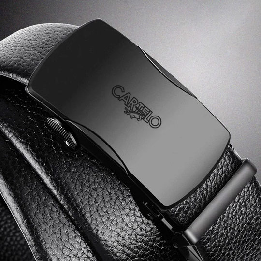 Ремень Cardile из кожи крокодила в повседневном стиле с автоматической пряжкой