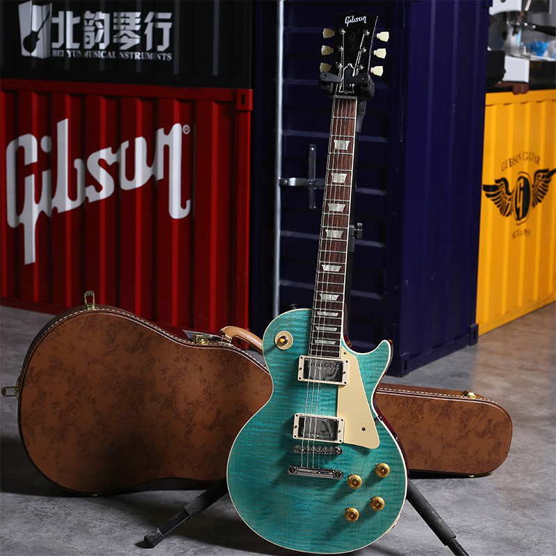 Gibson吉普森 Les Paul M2M 1959 STD手选虎纹R9 Custom电吉他-图2