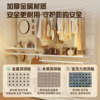 Perforated board floor-standing clothes hanger open simple storage rack