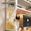 Hole board desktop storage rack household desk bookshelf vertical multi-layer iron storage rack student book organization rack