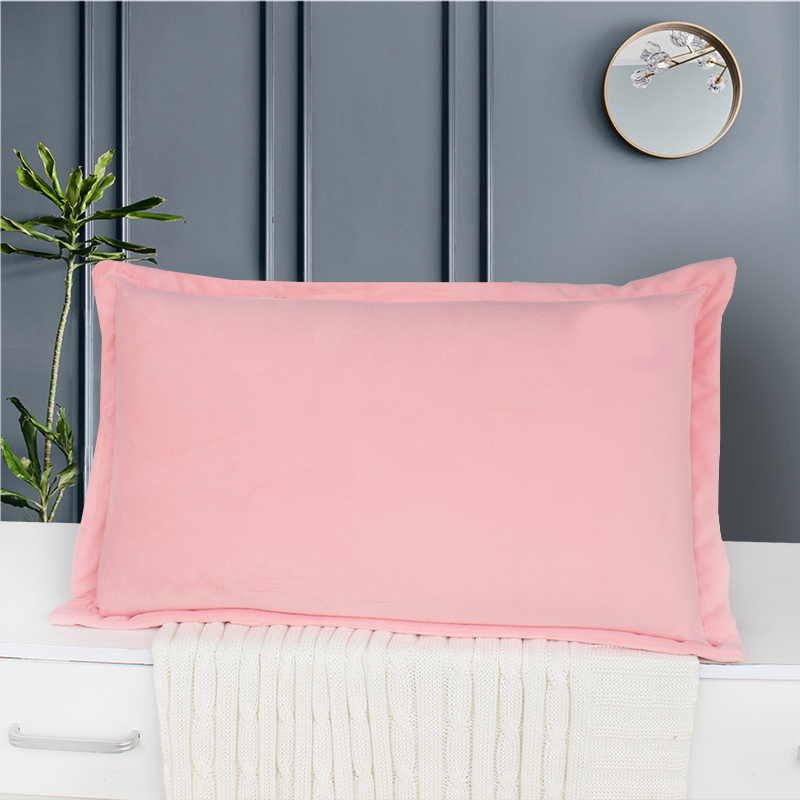 加厚乳胶儿童水晶绒枕套婴儿绒枕头套30x50宝宝绒枕芯套单人40x60 - 图0