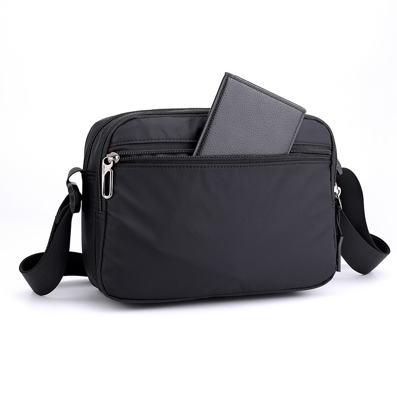 Casual sports lightweight waterproof and fashionable simple crossbody bag