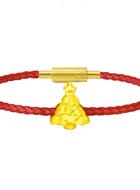 男女儿童足金转运珠可爱手链新款