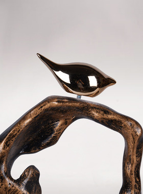 新中式风禅意办公室招财工艺品