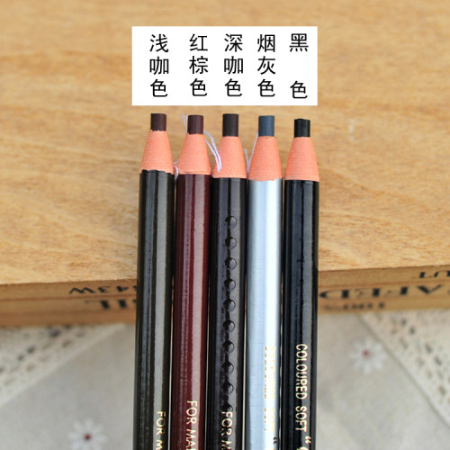 正品1818拉线眉笔防水不脱色硬芯影楼化妆师专用自然持久初学者女 - 图1