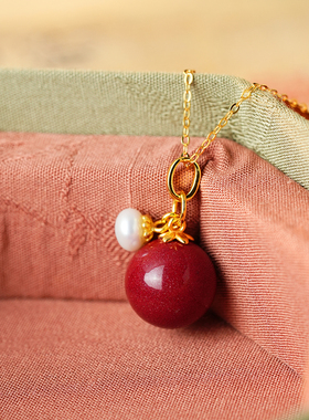 御臻珠宝S925银转运珠锁骨链