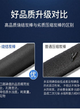 净水器滤芯通用一体快接五级套装韩式快接pp棉家用弱碱性除垢滤芯