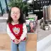 Áo len dệt kim cho bé mùa thu 2019 mẫu trẻ em ngoại quốc mặc áo len vest dễ thương vest bé gái hàng đầu - Áo ghi lê