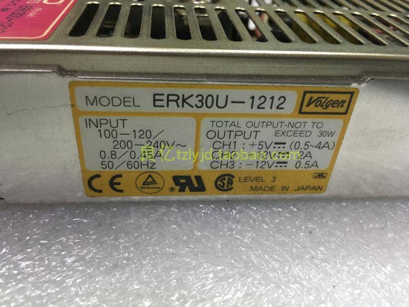 议价拓工工控拆机 TRACO Volgen ERK30U-1212 电源 5V+-12V议价 - 图1