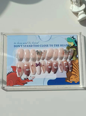 亚克力美甲款式色卡展示