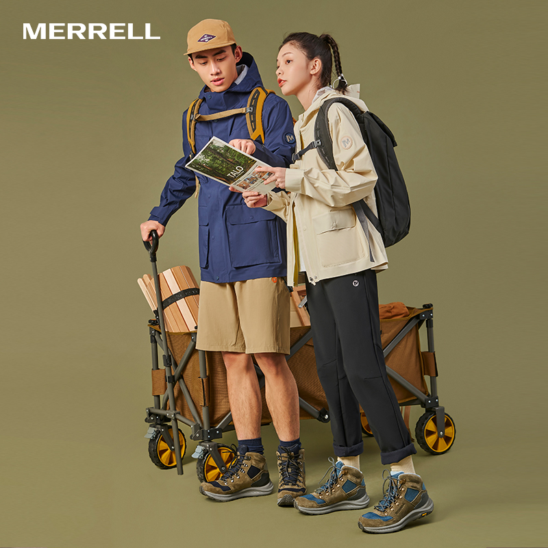 【闪降】MERRELL迈乐ONTARIO 85驯鹿户外运动耐磨徒步登山鞋男女 - 图3